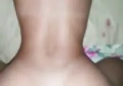 The girl has wet plump lips