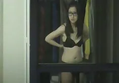 Young (18 years old) couple fucks at home