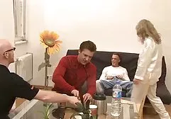 Alenushka at the best friends party