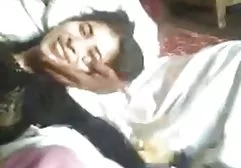 Chick does massage with her boobs
