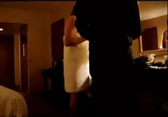 The guy fucks a beautiful woman on the bed