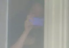 The girl cop, with a surprise, fucked him