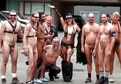 big-breasted girl with fak machine.